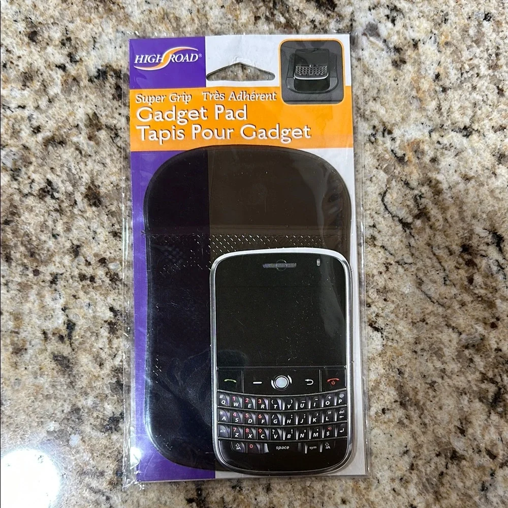 Black Gadget Pad for Cell Phones